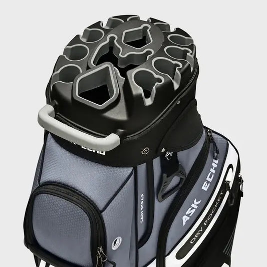 Ask Echo T-Lock 14-Way Golf Cart Bag with Full-Length Dividers & Large Cooler